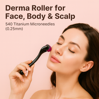 Zenoverge Titanium Microneedle Derma Roller