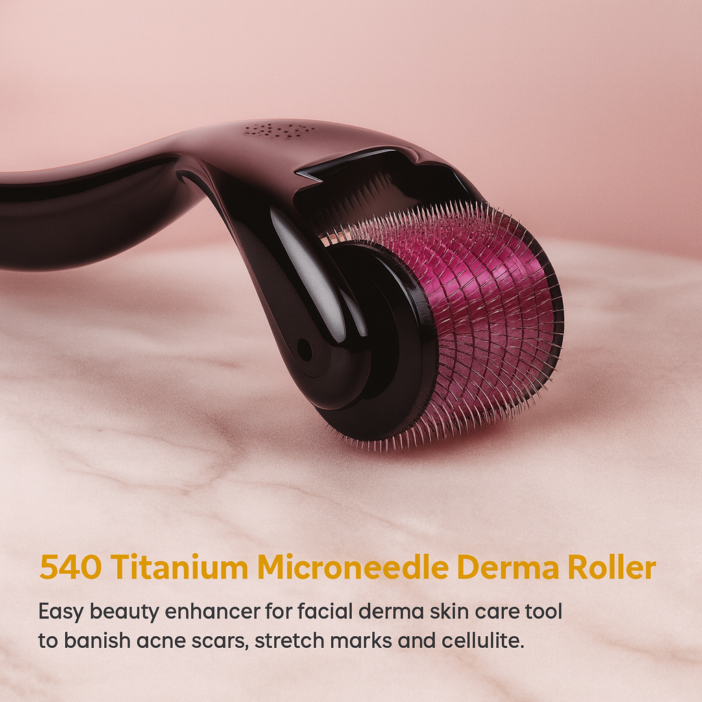 Zenoverge Titanium Microneedle Derma Roller