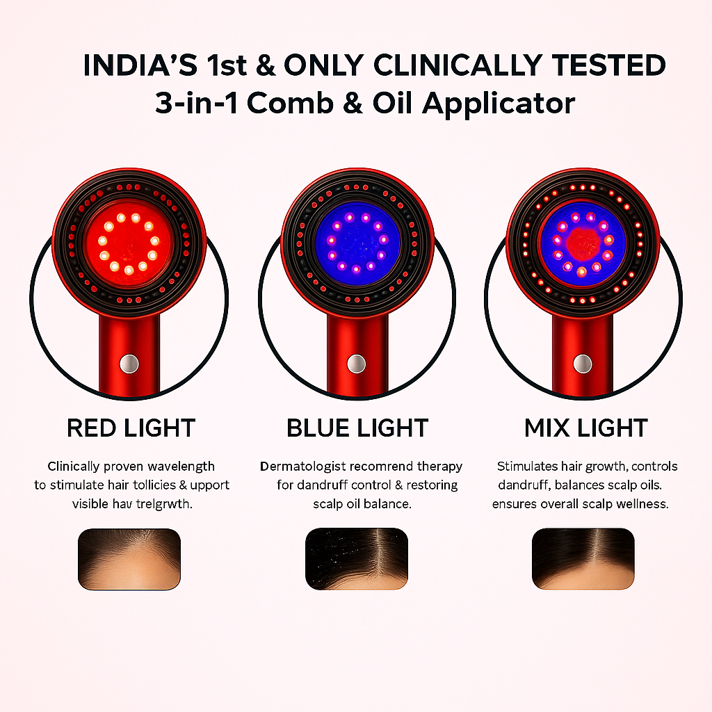 Zenoverge Electric Scalp therapy comb