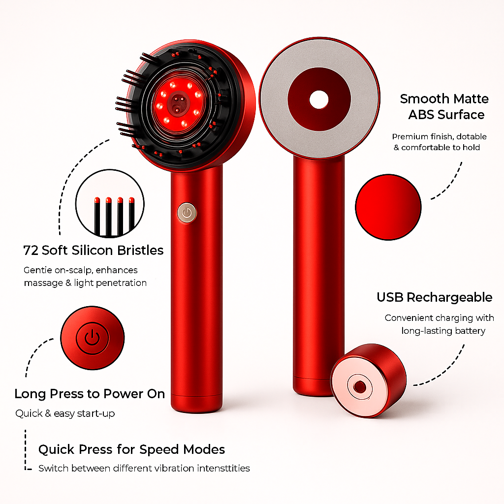 Zenoverge Electric Scalp therapy comb