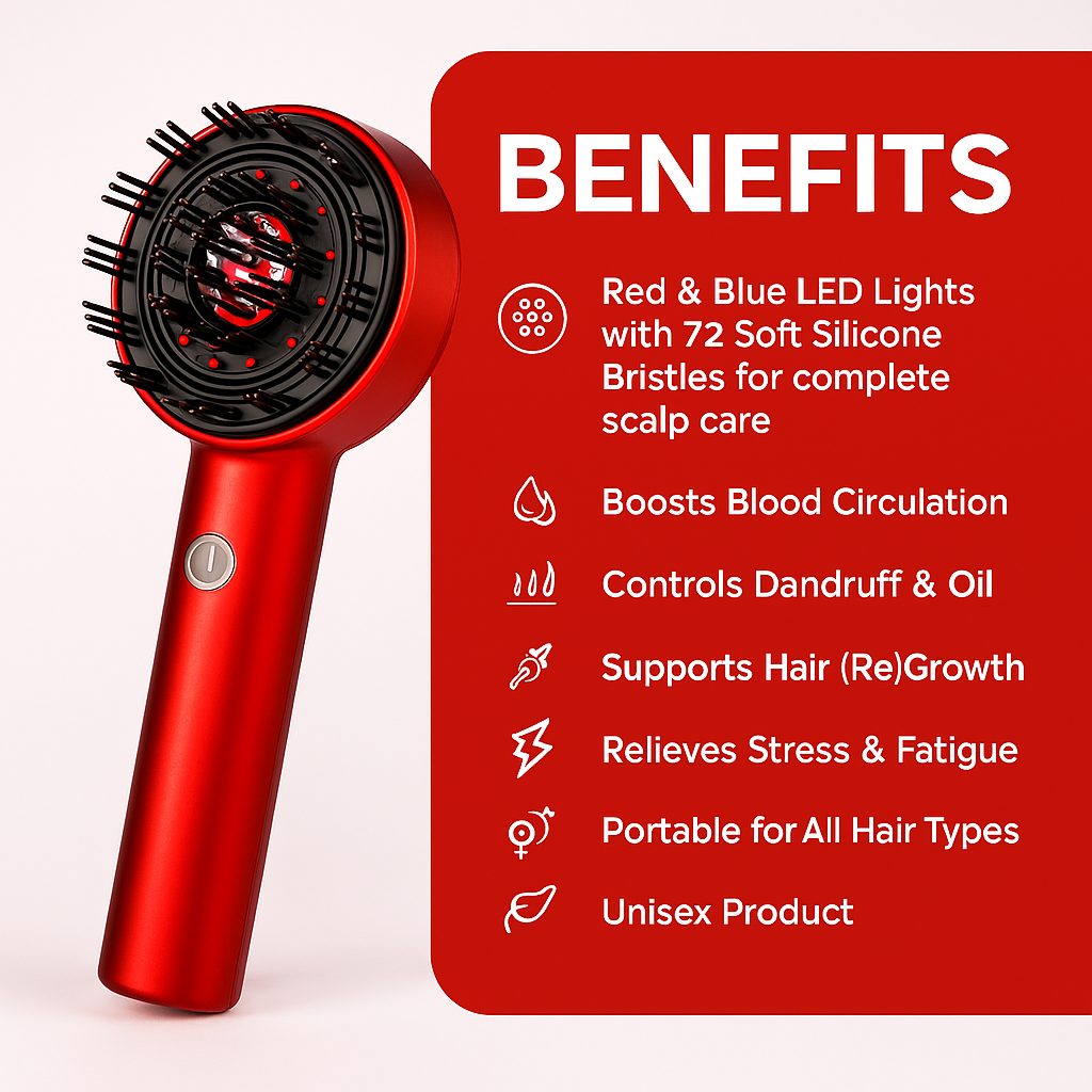 Zenoverge Electric Scalp therapy comb